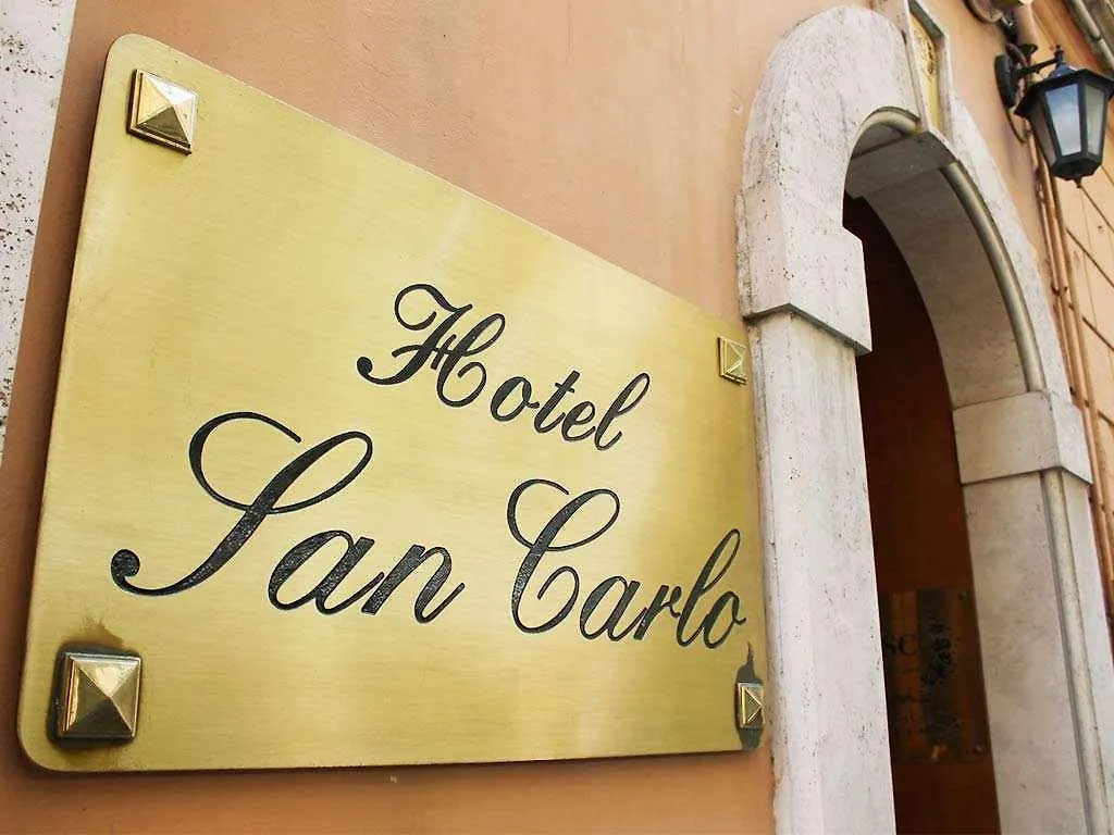 ***  Hotel San Carlo Rom Italien